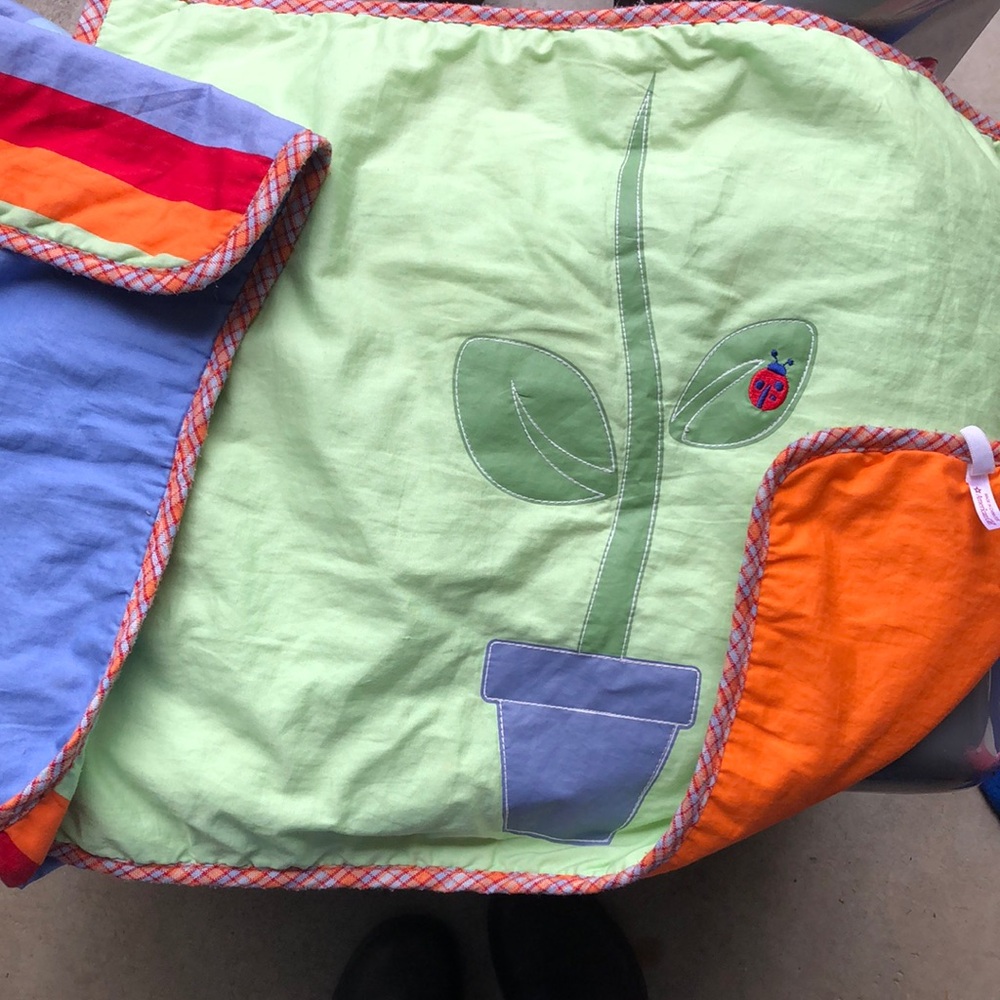 2 Amercan Girl reversible quilts